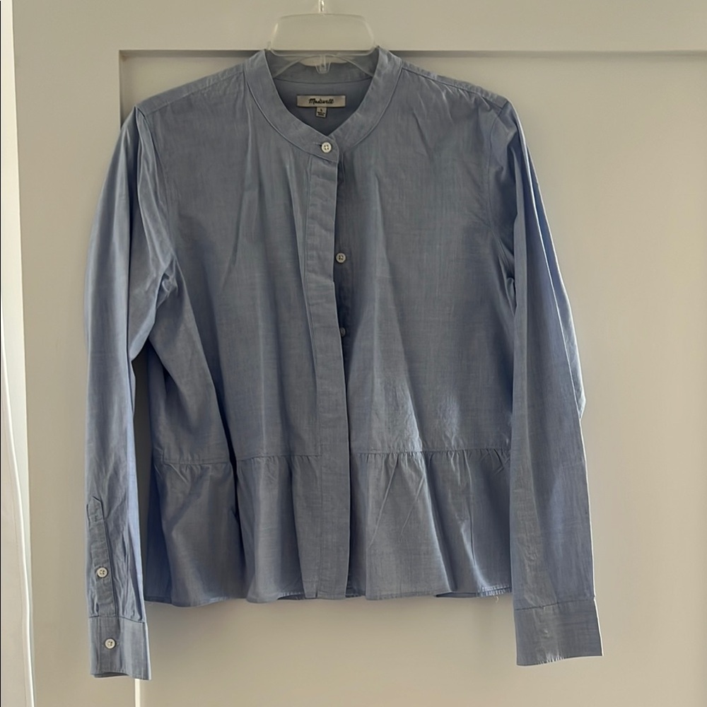Madewell Light Blue Button Down Shirt